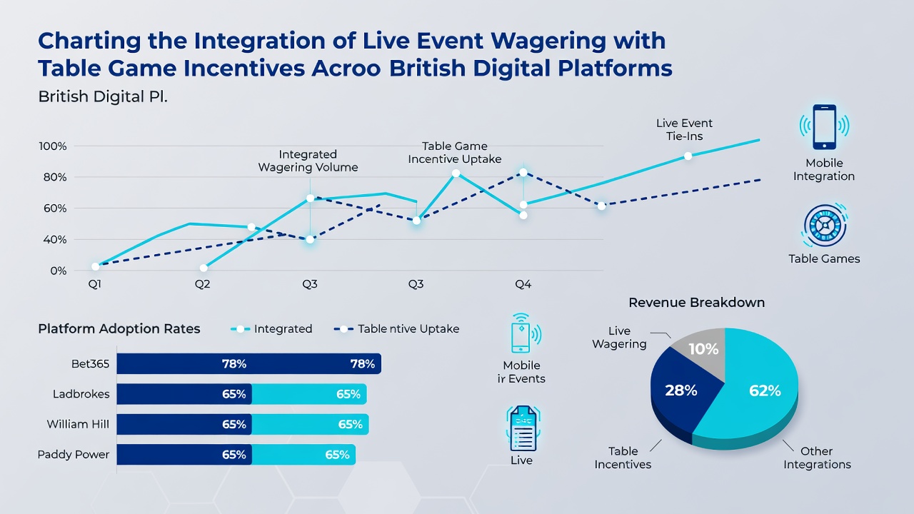 Chart showing integration trends in UK online betting and casino sectors as of 2026