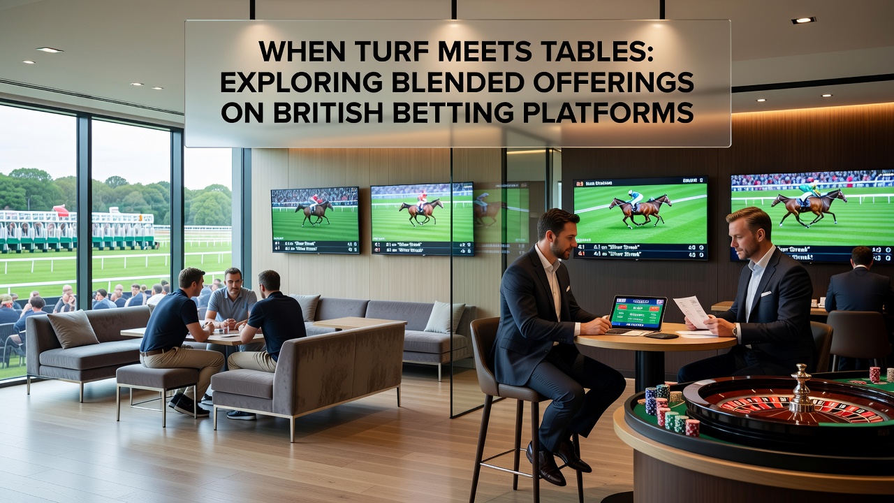 Mobile screen displaying cross-category betting rewards between horse racing and casino sections